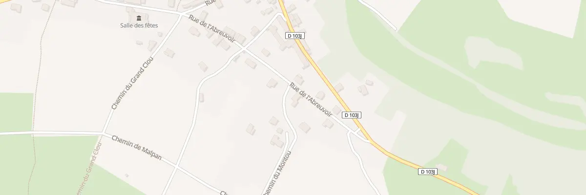 Plan du 14 Rue de l’Abreuvoir à Alise-Sainte-Reine