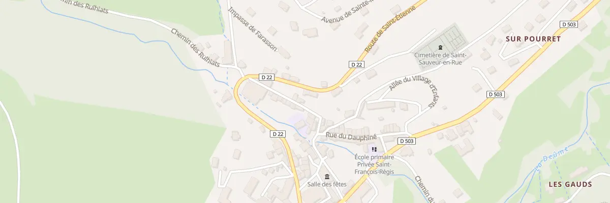 Plan du 6 Rue du Pemonial à Saint-Sauveur-en-Rue