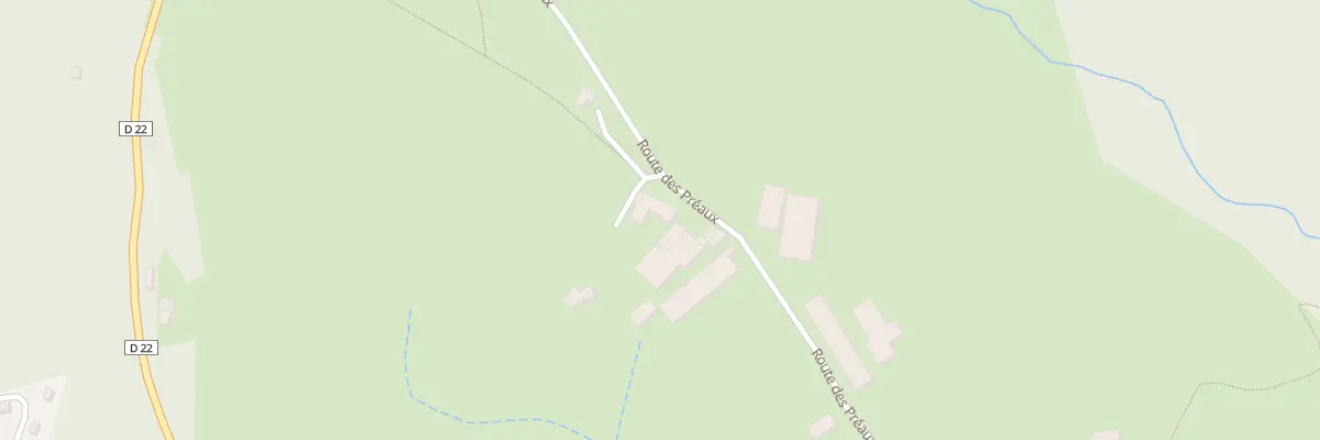 Plan du 1062 Rte des Préaux à La Versanne