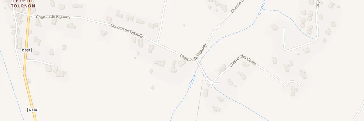 Plan du 885 Voie de Rigaudy à Villeneuve-de-Berg