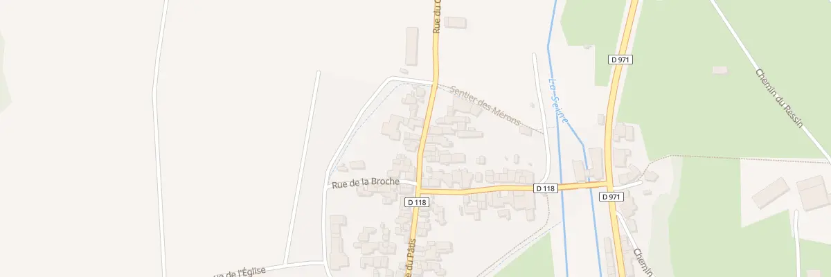 Plan du 5 Rue du Carron à Gomméville