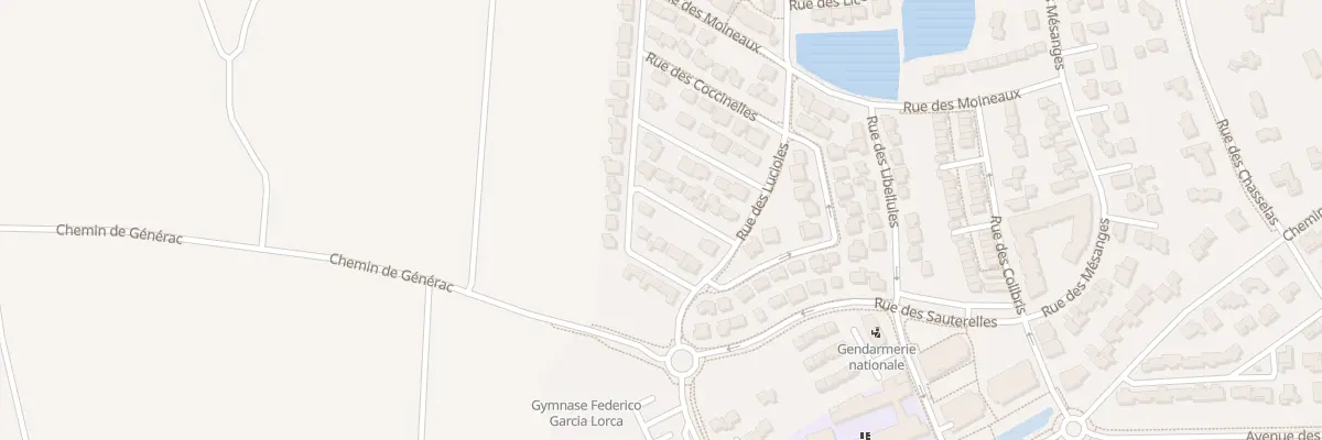 Plan du 36 Rue des Grillons à Bellegarde