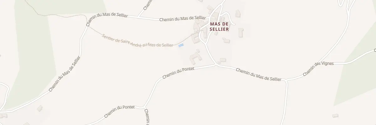Plan du 5242 Mas de Sellier à Saint-André-d’Olérargues