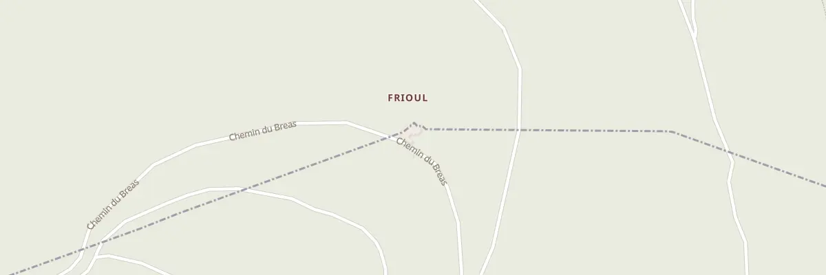 Plan du 5150 Le Frioul au Bessat