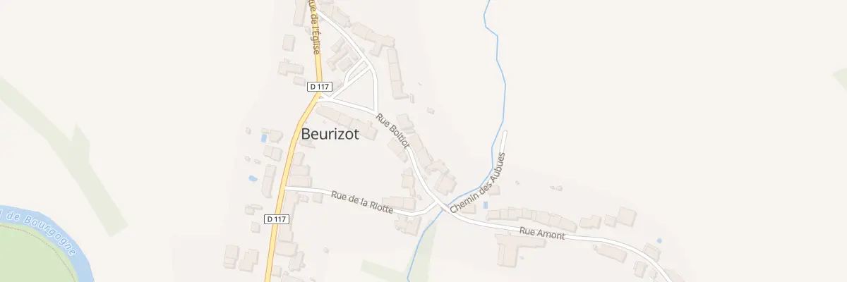 Plan du 5054B Rue de Boitiot à Beurizot