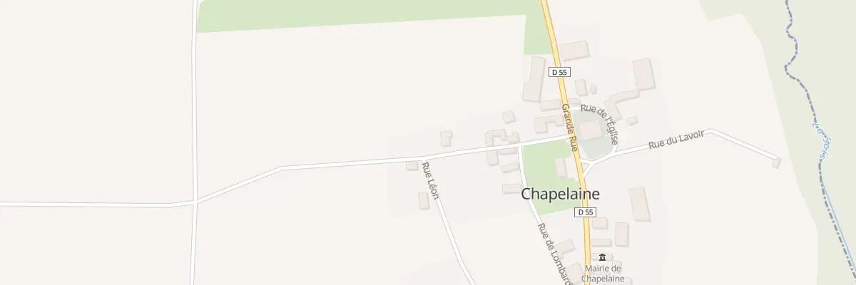 Plan du 8 Rue des Champs à Chapelaine