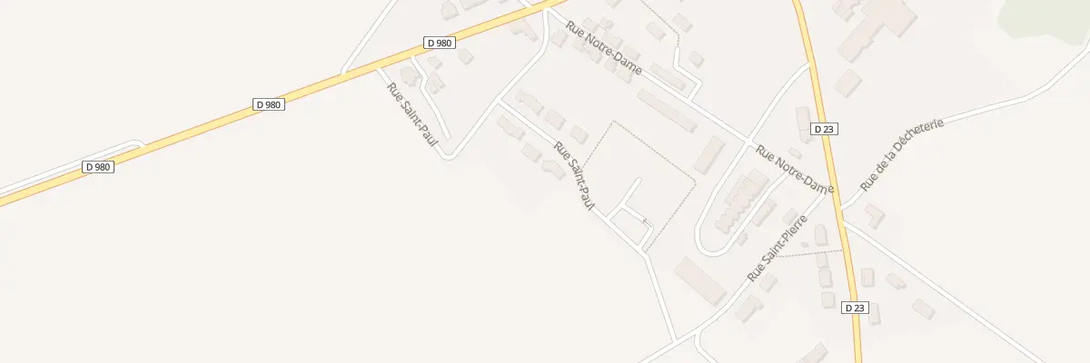 Plan du 8 Rue Saint Paul à Machault