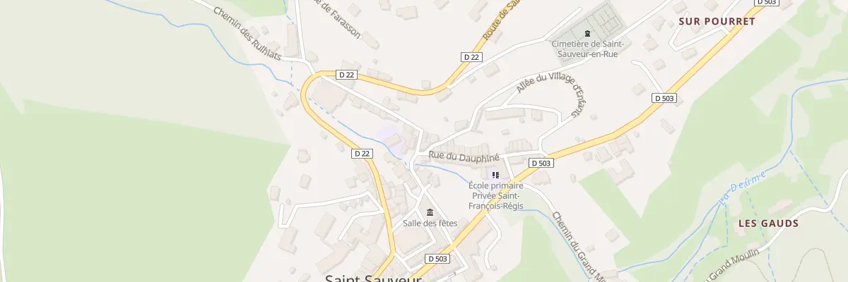 Plan du 2 Rue du Pemonial à Saint-Sauveur-en-Rue