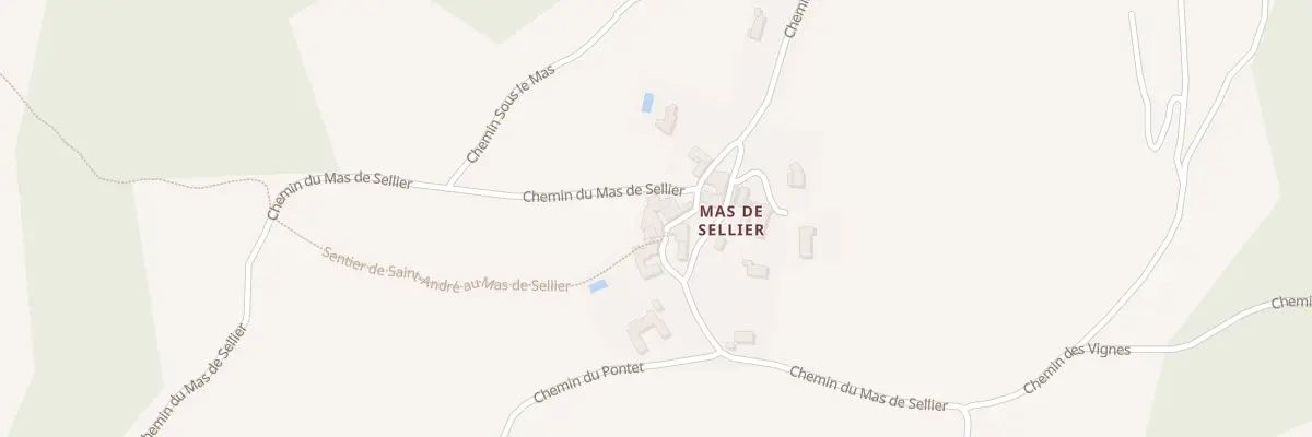Plan du 5076 Mas de Sellier à Saint-André-d’Olérargues