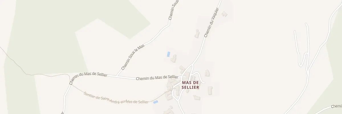 Plan du 5193 Mas de Sellier à Saint-André-d’Olérargues