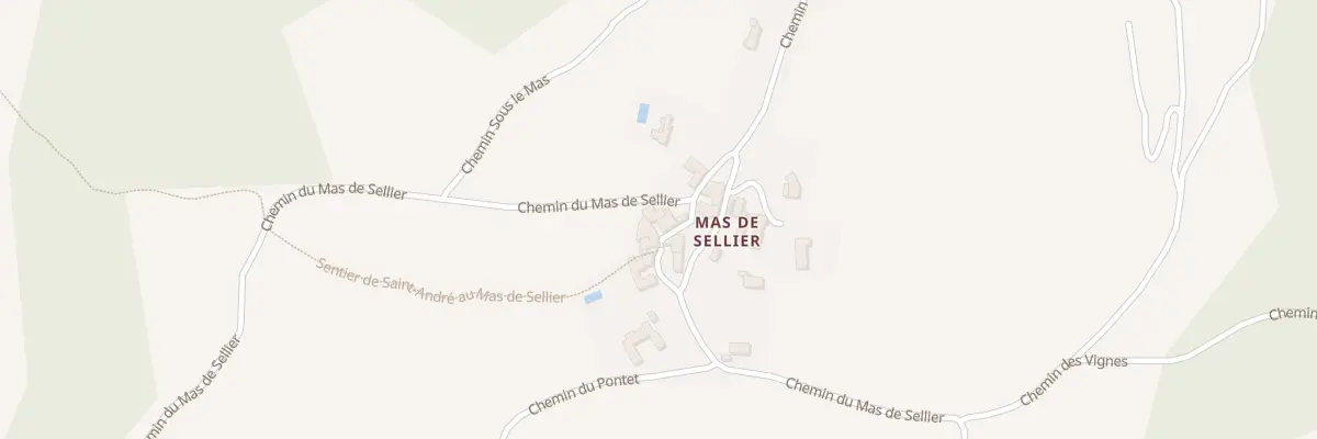 Plan du 5129 Mas de Sellier à Saint-André-d’Olérargues
