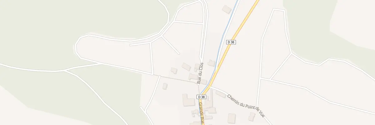 Plan du 2 Che de Chervey à Viviers-sur-Artaut