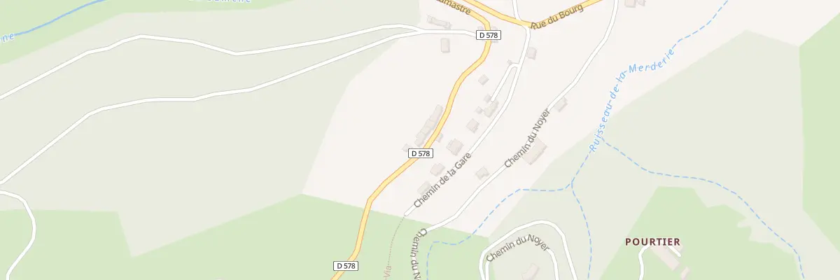 Plan du 945 Rte de Lamastre à Saint-Prix