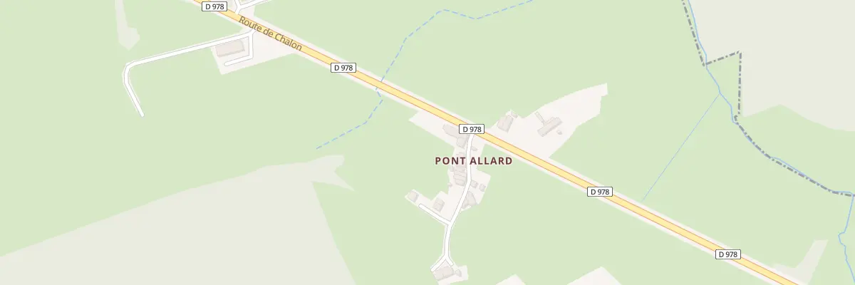 Plan du 4 Che du Pont-allard à Saint-Émiland