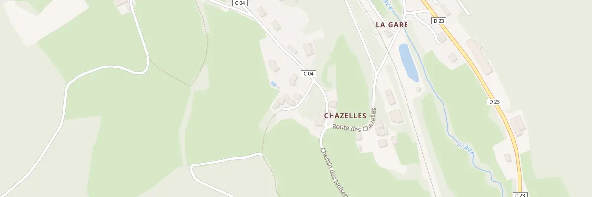 Plan du 52 Imp de la Foret à Claveisolles