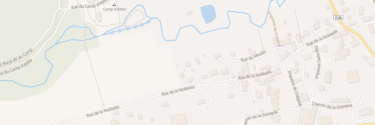 Plan du 26 Rue de la Noblette à La Cheppe