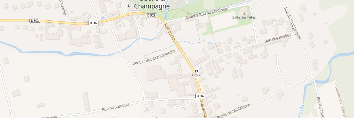 Plan du 10 Rue du Han à Maisons-en-Champagne