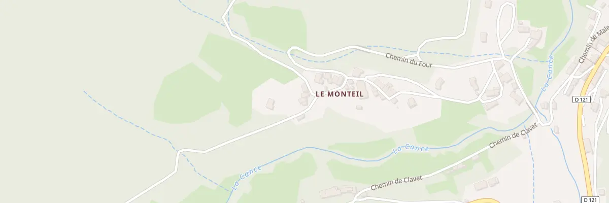 Plan du 5178 Ham de Monteil à Saint-Julien-Vocance