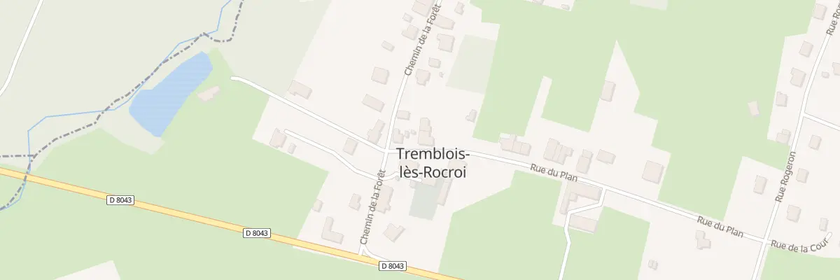 Plan du 5041 Le Village à Tremblois-lès-Rocroi