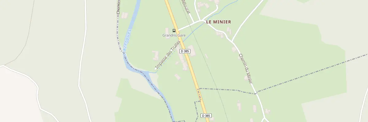 Plan du 3128 Rte de Lyon à Lamure-sur-Azergues