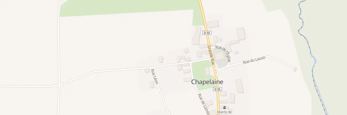 Plan du 6 Rue des Champs à Chapelaine
