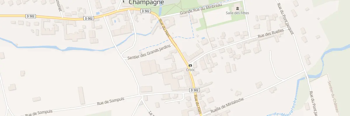 Plan du 10B Rue du Han à Maisons-en-Champagne