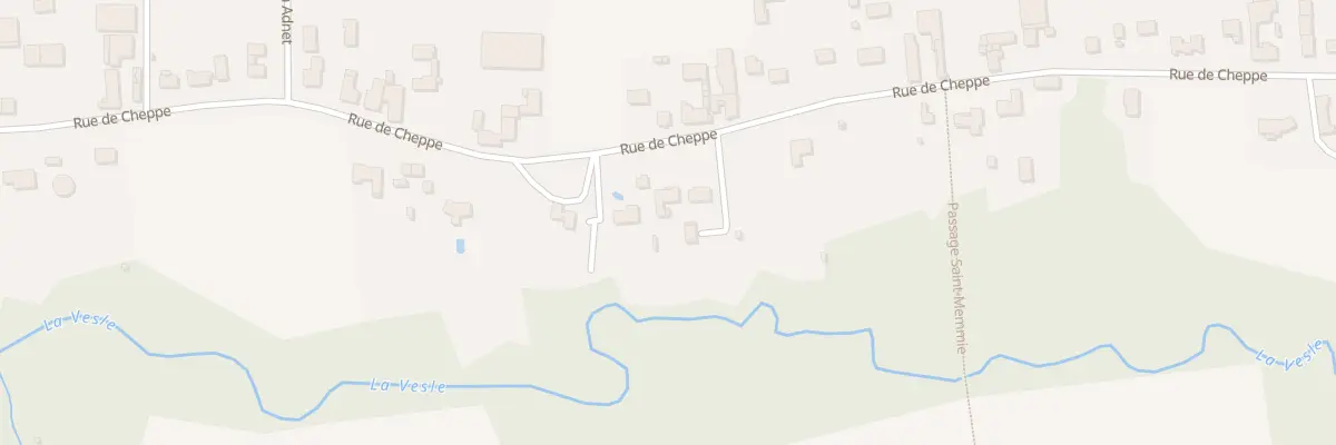 Plan du 127 Rue de la Cheppe à Courtisols