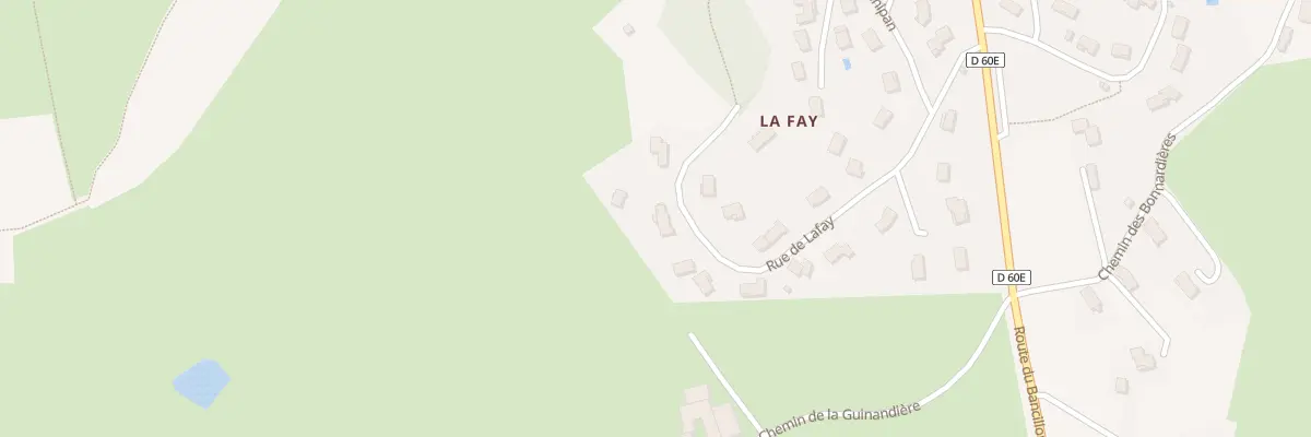 Plan du 325 Rue de Lafay à La Chapelle-sur-Coise