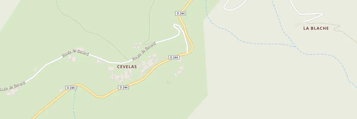 Plan du 5011 Cevelas à Issamoulenc
