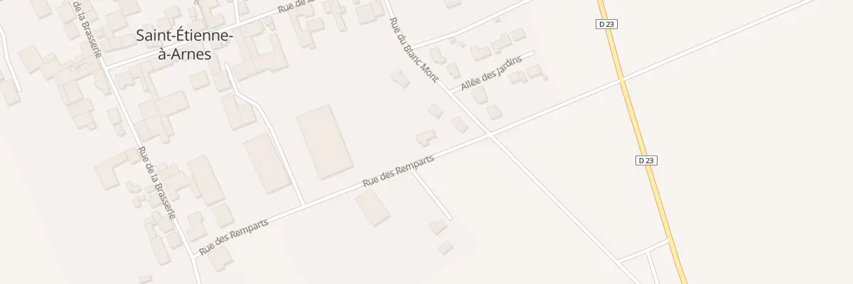 Plan du 4 Rue des Remparts à Saint-Étienne-à-Arnes