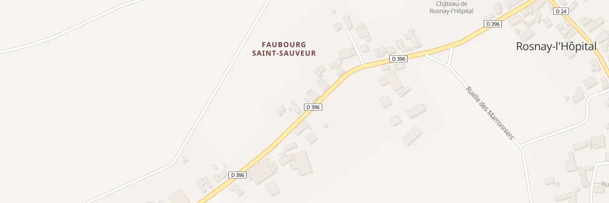 Plan du 31 Fg Saint Sauveur à Rosnay-l’Hôpital