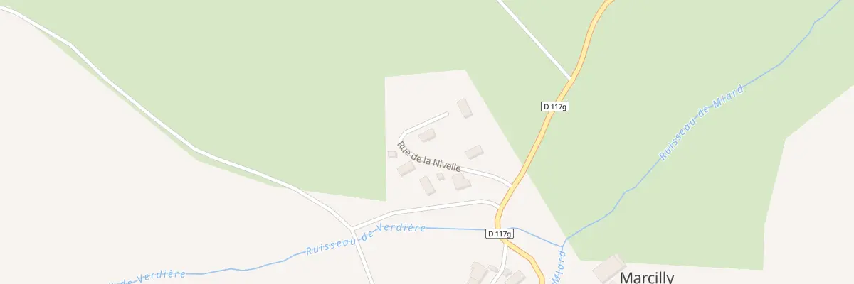 Plan du 5 Lot La Nivelle à Marcilly-et-Dracy
