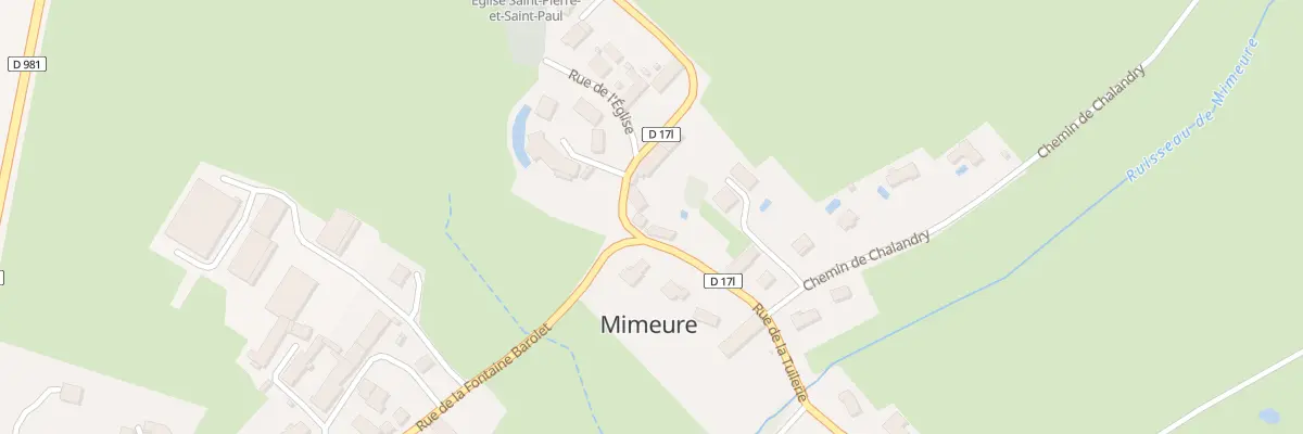 Plan du 6 Rue de la Tuilerie (mimeure) à Mimeure