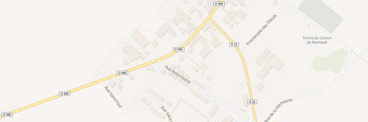 Plan du 7T Rue du Rousselet à Machault