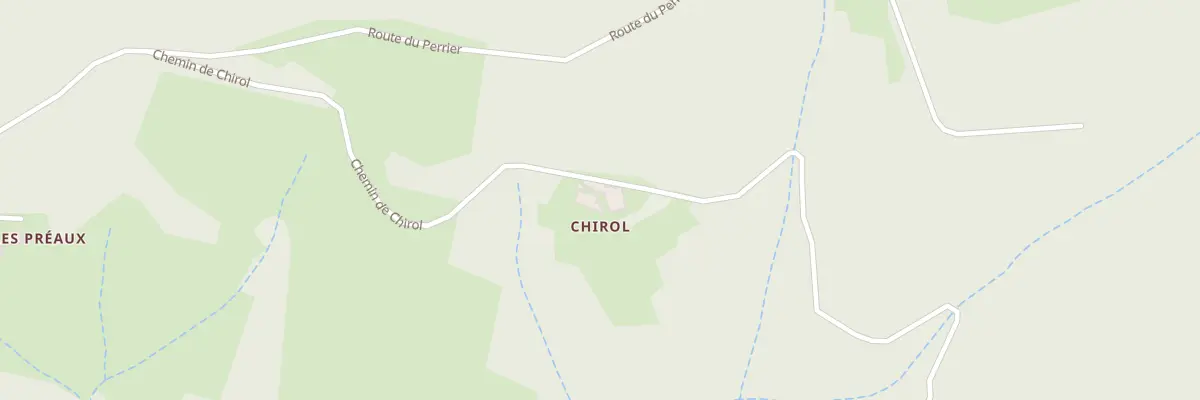 Plan du 5061 Les Chirols à Saint-Pierre-sur-Doux