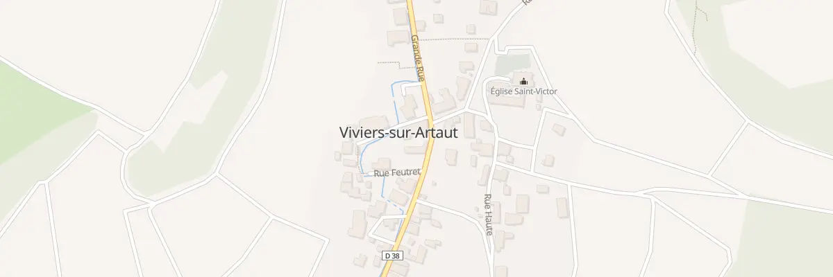 Plan du 29 Gr Grande Rue à Viviers-sur-Artaut