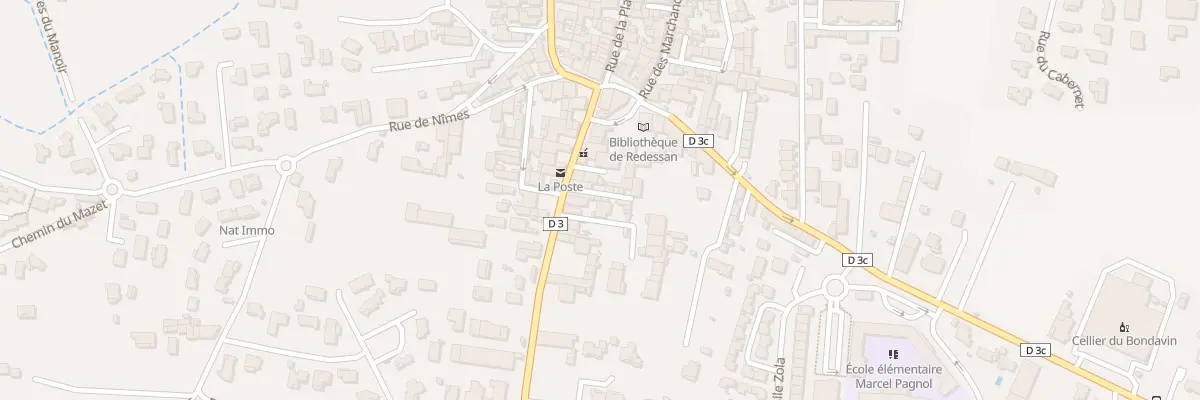 Plan du 19B Rue de la Poste à Redessan