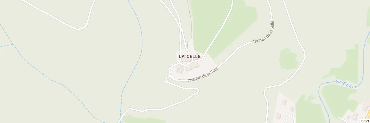 Plan du 5070 La Selle à Saint-Julien-Vocance
