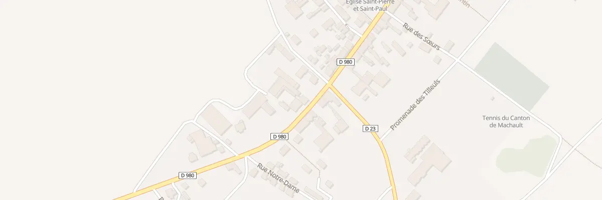 Plan du 4 Rue du Rousselet à Machault