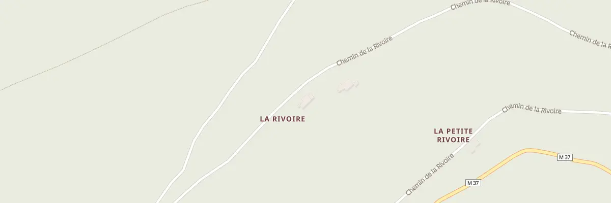 Plan du 1669 Che de la Rivoire à La Valla-en-Gier
