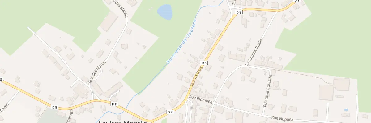 Plan du 7 Rue La Gare à Saulces-Monclin