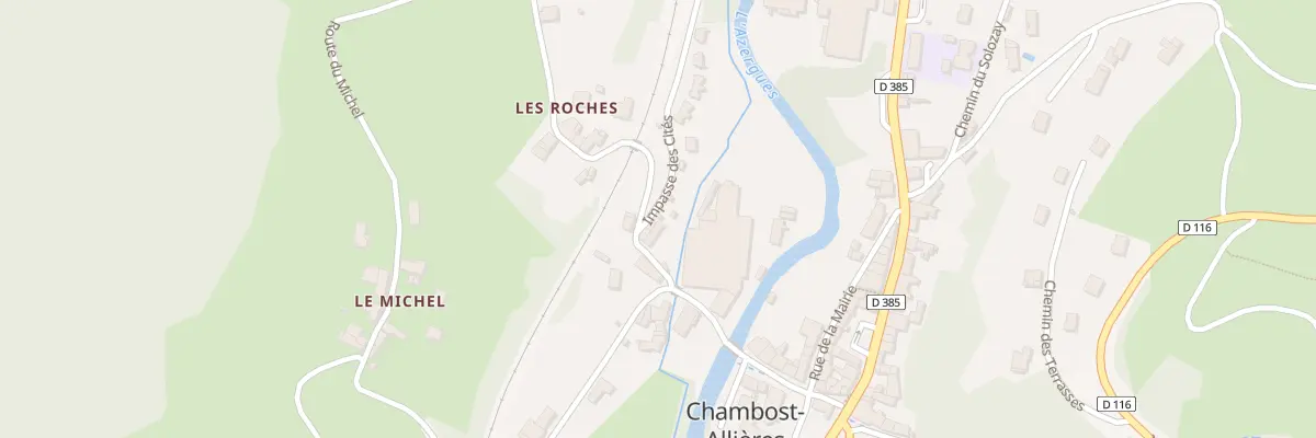 Plan du 10 Imp des Cités à Chambost-Allières