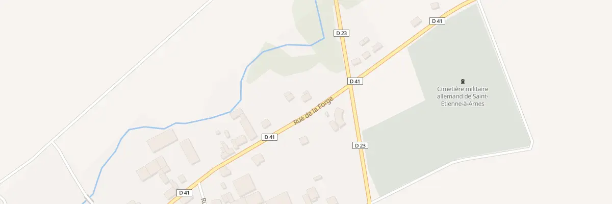 Plan du 45 Rue de la Forge à Saint-Étienne-à-Arnes
