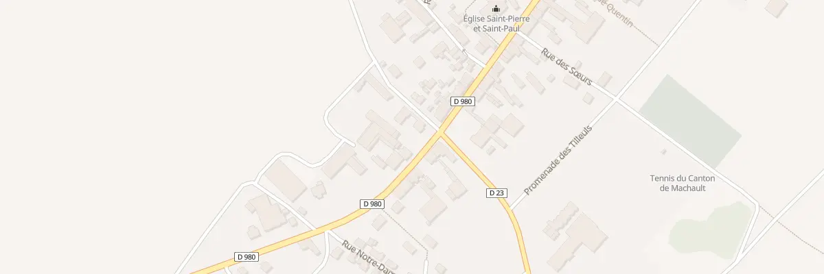 Plan du 2 Rue du Rousselet à Machault