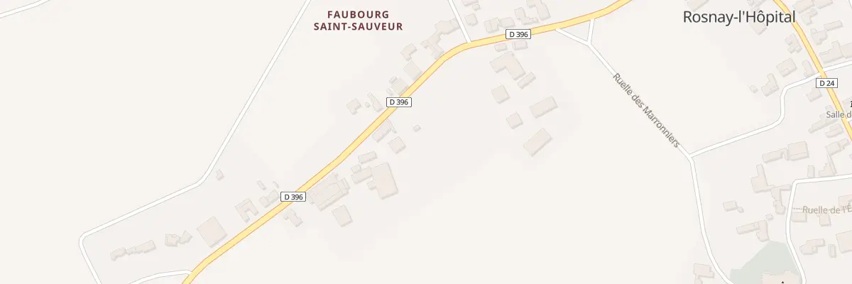 Plan du 26 Fg Saint Sauveur à Rosnay-l’Hôpital