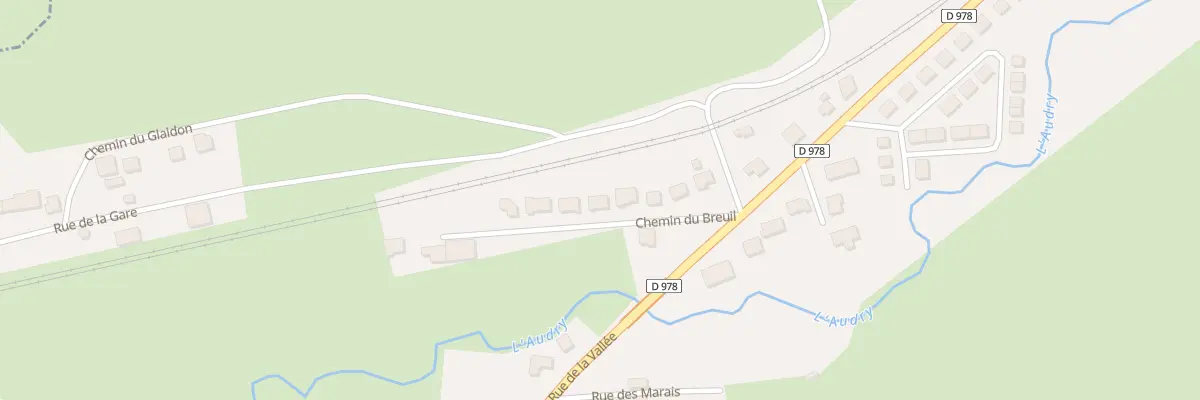 Plan du 5042 Che du Breuil à Rouvroy-sur-Audry