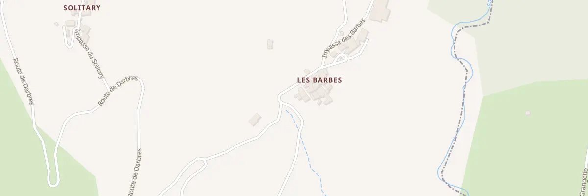 Plan du 5009 Les Barbes à Saint-Laurent-sous-Coiron
