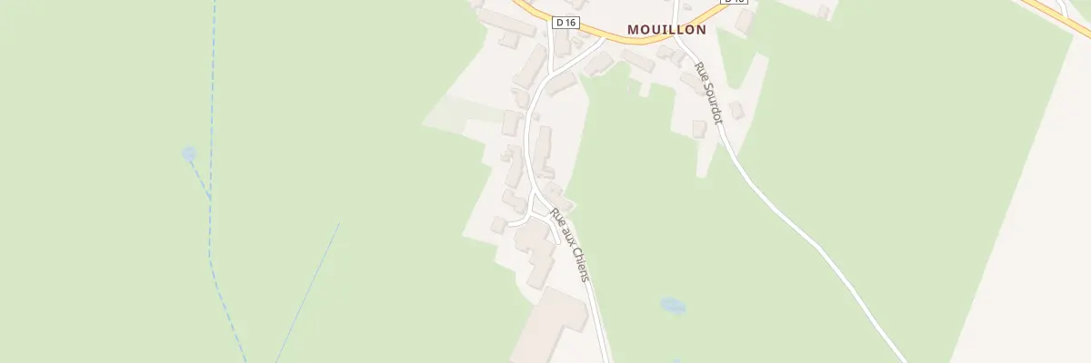 Plan du 13 Rue aux Chiens à Châtellenot