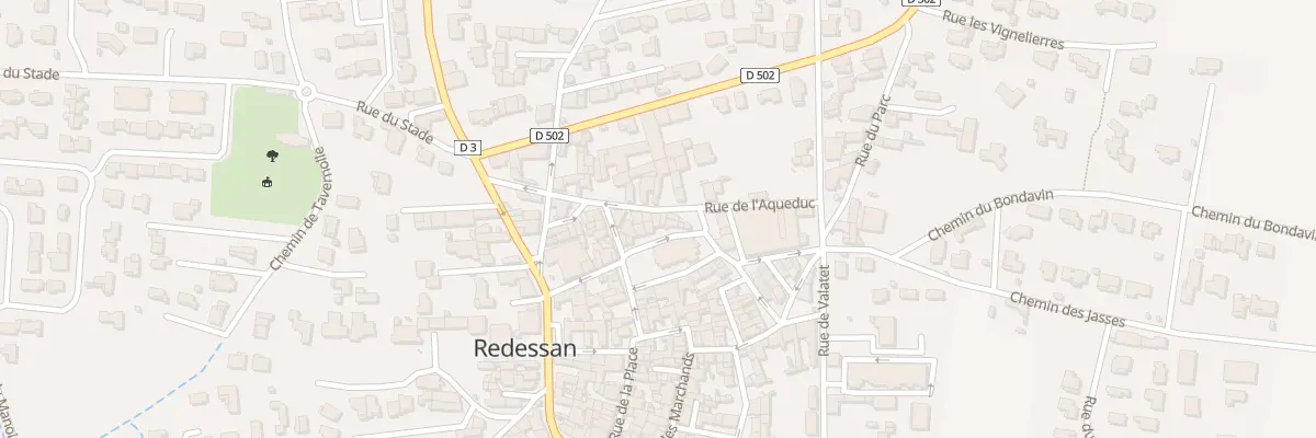 Plan du 6 Rue de l’Aqueduc à Redessan