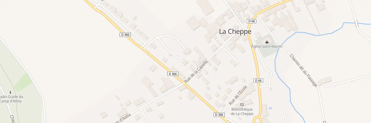 Plan du 2B Rue du Mont des Vignes à La Cheppe